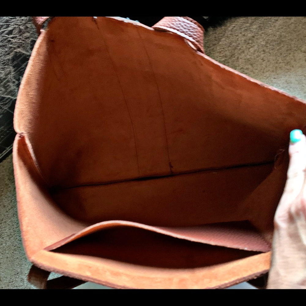 Vince Camuto Leather Tote - Picture 4 of 7